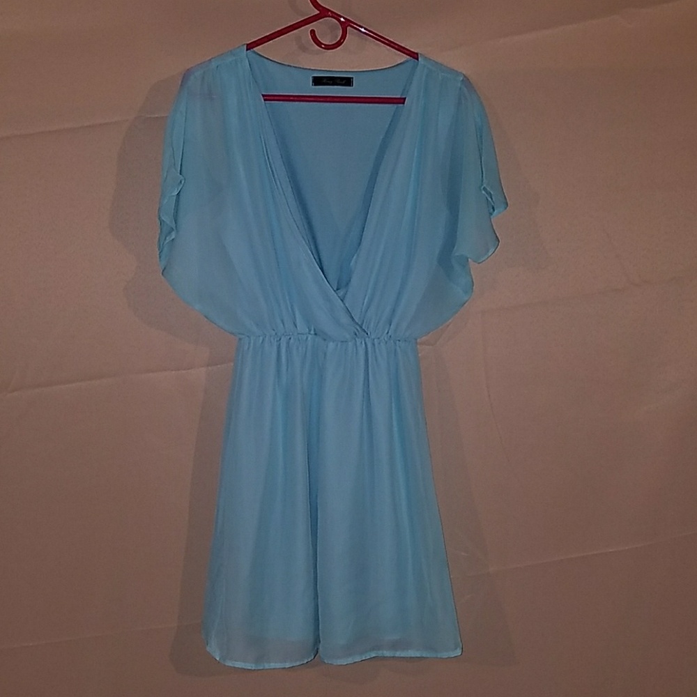 Deep v dress